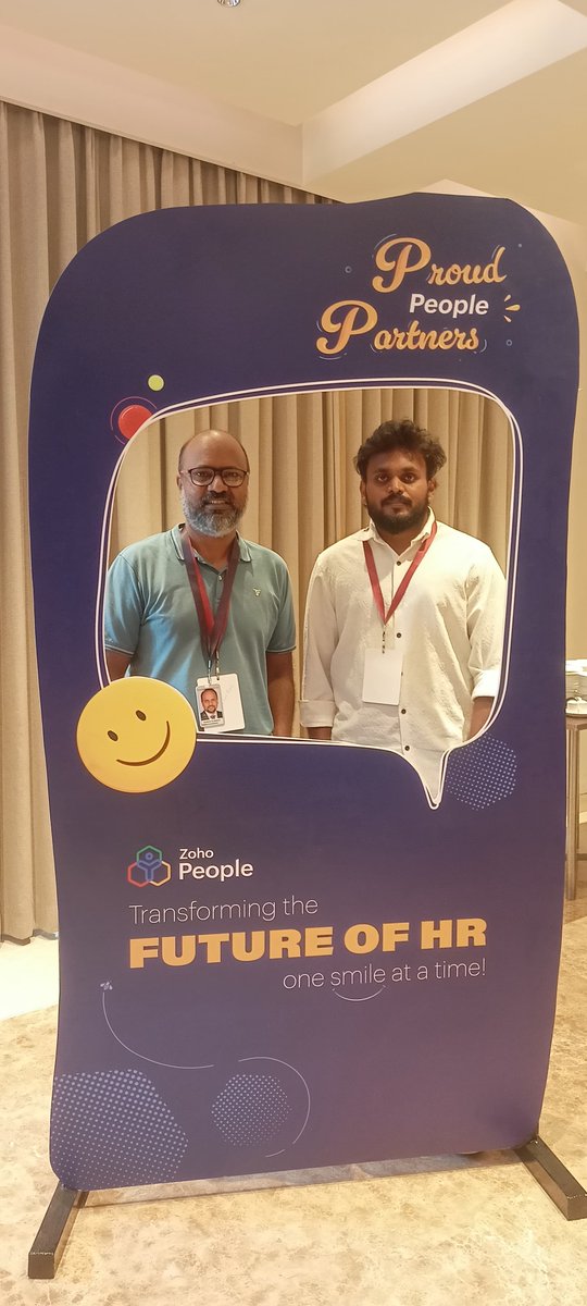 Rays_and_Reach's tweet image. Exciting times at the @ZohoPeople Partners Training! 🎉 We&apos;re thrilled to join this exclusive event, diving into:

🔍 Insightful training on @Zoho People 5.0
🤝 Exclusive one-on-ones with Zoho experts
🎤 Leaders panel on the future of HR

#Zoho #ZohoPeople #ZohoPartner