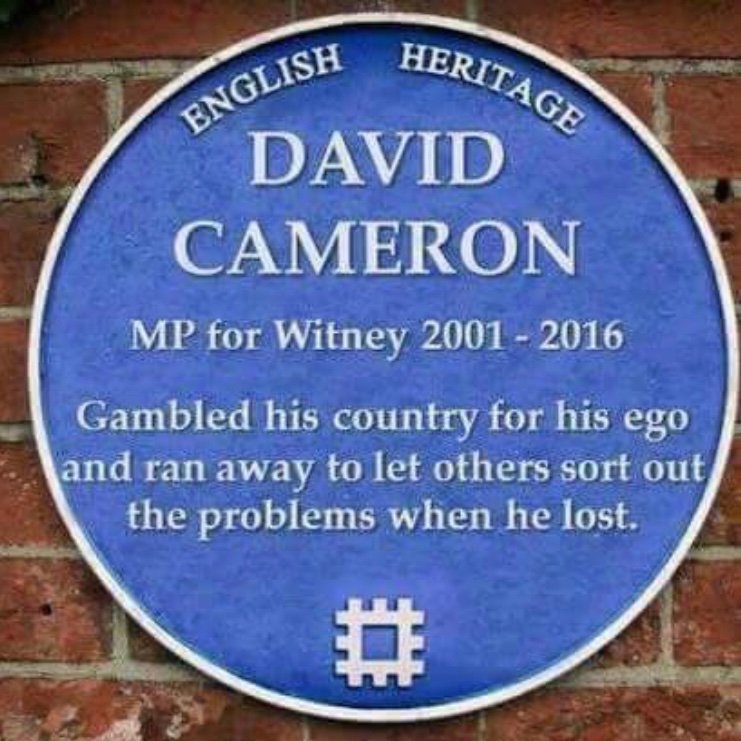 Noname06401912's tweet photo. @RussInCheshire #CallmeDave started the ball rolling https://t.co/Ca11LWRn1u