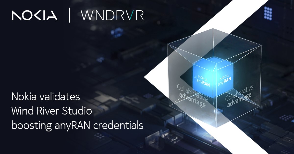 We tested our AirScale Cloud RAN solution on <a href="/WindRiver/">Wind River</a> Studio with our Massive MIMO radios &amp; baseband software. Our Cloud RAN integrates with leading infrastructures, proving that our #anyRAN is making #CloudRAN a commercial reality. Learn more nokia.ly/45D5hEe