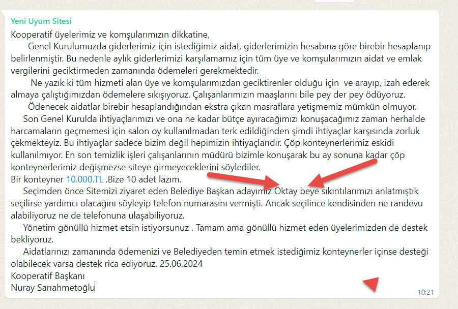 Oktay beyin secim öncsi verdiği sozleri tutacağına inancımız tam...<a href="/aksuoktay/">M. Oktay Aksu</a> <a href="/ekrem_imamoglu/">Ekrem İmamoğlu</a>