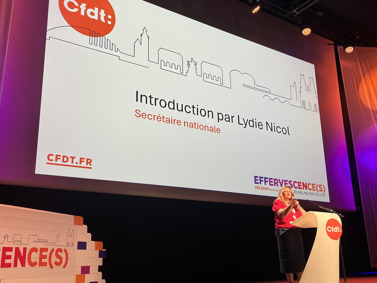 #Effervescences #Cfdt c’est parti !
 3 jours de #Débats et d’#Echanges avec les jeunes militants @Cfdt