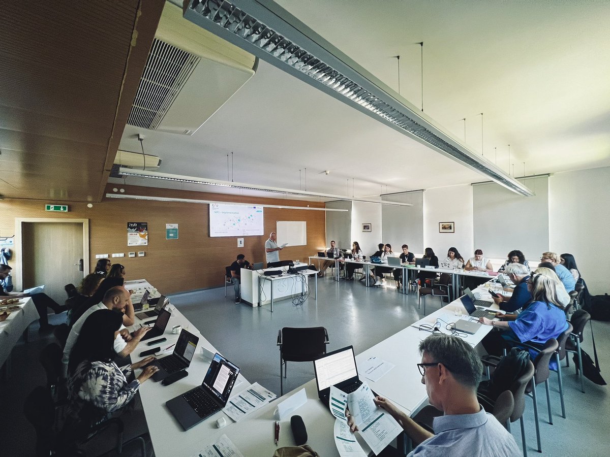 zafarsaydaliev's tweet image. Second day of the KICK OFF meeting in #Krakow for the @InterregCE project TASK4ISI hosted by @UEK_Krakow. Getting into details of the #WorkPackage tasks and creation of inclusive #toolkits of Business Skills by @CGEErfurt #task4isi