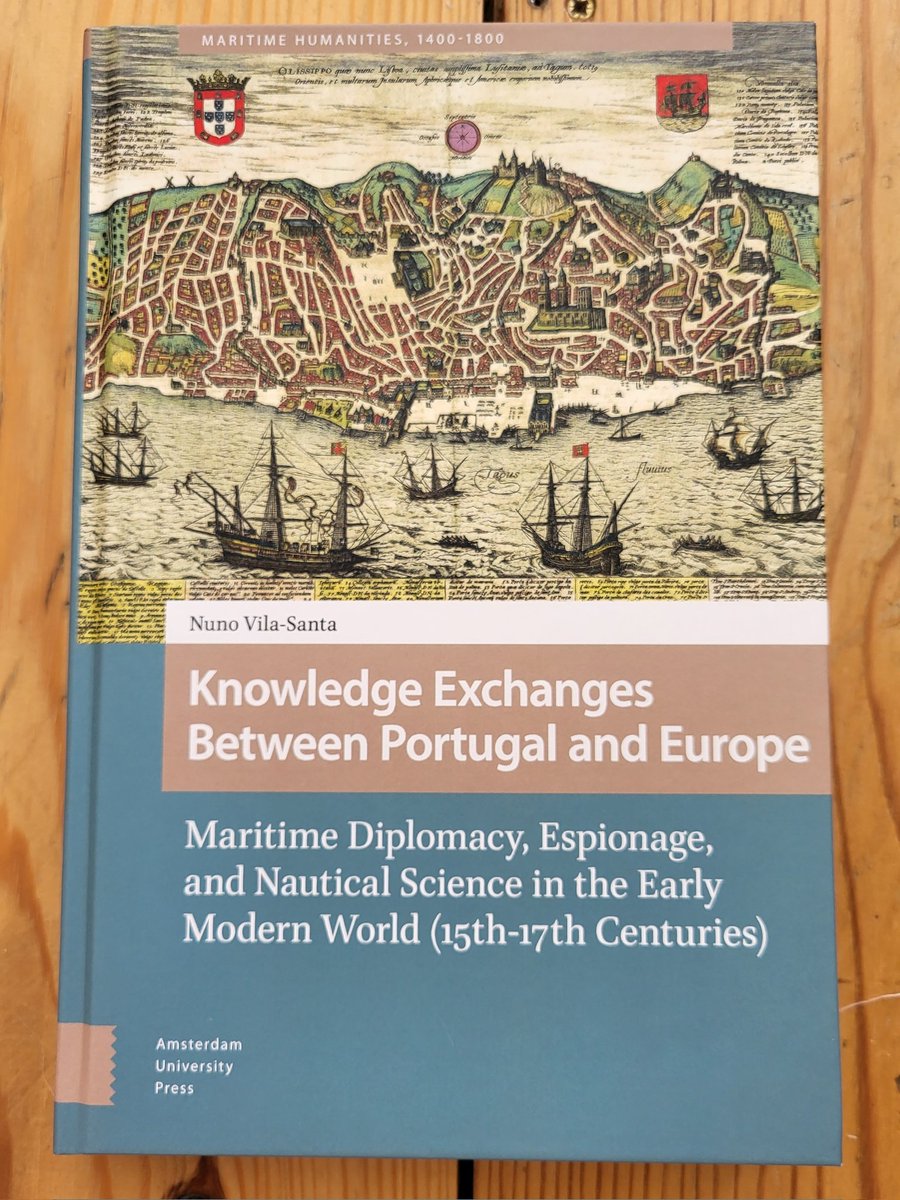 What a beauty! Delighted to receive my series editor's copy of the fantastic new book by <a href="/vila_nuno/">Nuno Vila-Santa</a>  now published by <a href="/AmsterdamUPress/">Amsterdam Univ Press</a> in <a href="/Maritime1400/">Maritime Humanities 1400-1800: Cultures of the Sea</a> book series ⚓️⚓️⚓️ aup.nl/en/series/mari…