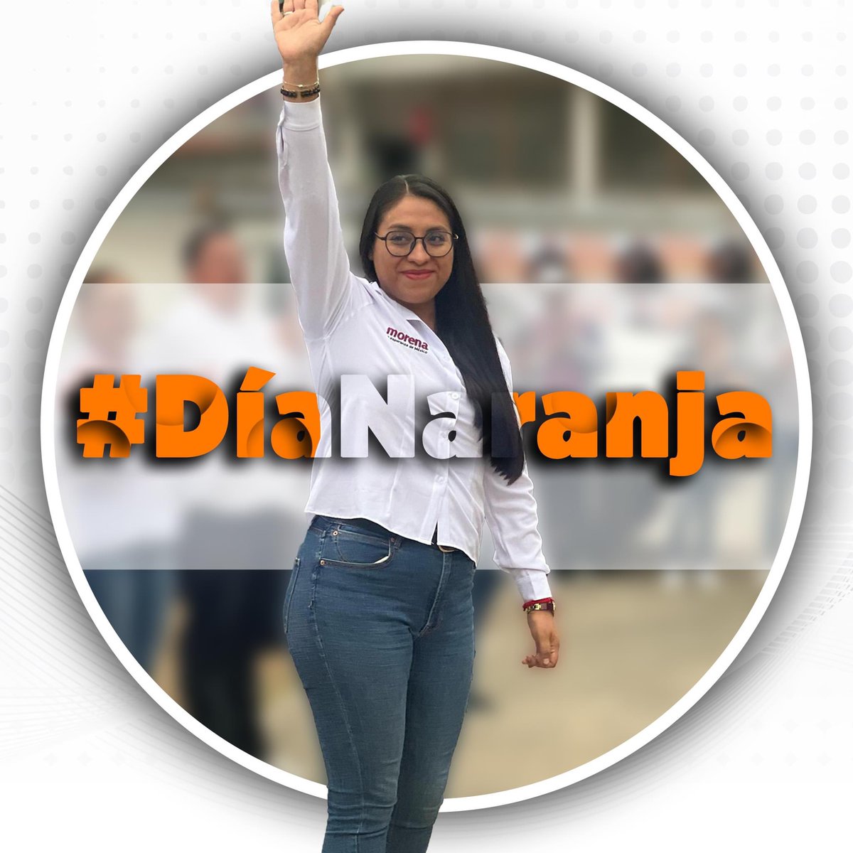 Para combatir y erradicar la #Violencia en contra de las #mujeres y #niñas se necesita del esfuerzo de #todas y #todos. #DíaNaranja. ALCEMOS LA VOZ. No más violencia de género.