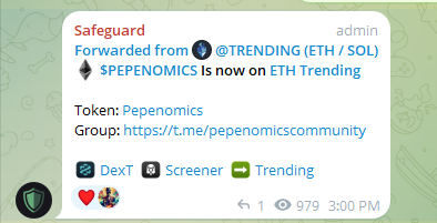 ctopepenomics's tweet photo. ✅ETH Trending Live
✅DEXScreener Updated  #PEPENOMICS #MAGA #PEPE #MAGANOMICS https://t.co/9p84uyBqUb