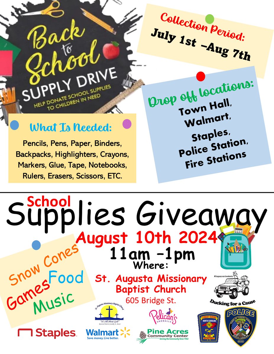 Come Join Us on August 10 from 11 am to 1 pm