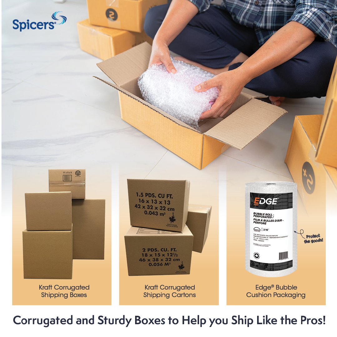 Get your business booming with our shipping supplies! Pack, seal and ship because when your products arrive safe and sound, it's a win-win for Everyone! Click to shop now shopofficeonline.com/app/capricorn?…
#shippingboxes #spicers #mailing #westperth #mitchellontario