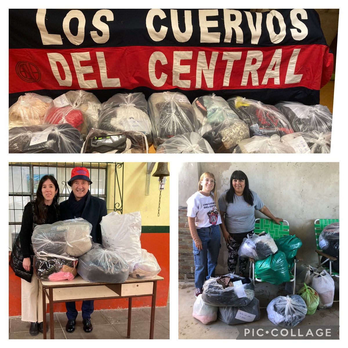 En el marco de la campaña de abrigo de <a href="/PeniasCASLA/">Dpto. de Peñas CASLA</a> pudimos darle una mano a la Escuela Rural de Educación Primaria 11 Nuestra Señora de Itati, de Hudson, Berazategui; y al comedor “Pequeños guerreros” del Barrio Santa Rosa, en Florencio Varela. Gracias a Cecilia por la logística