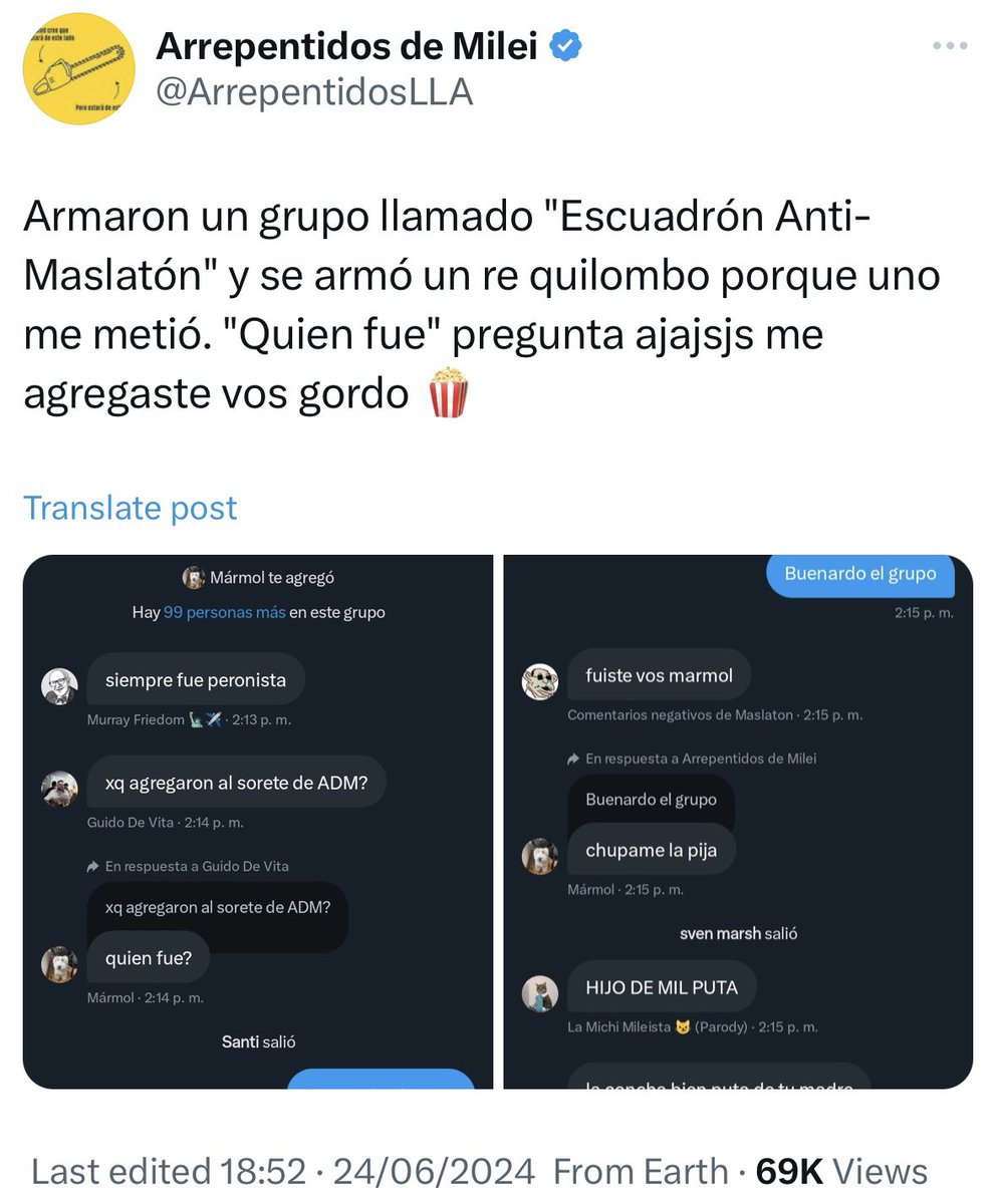 Carlos Maslatón tweet media