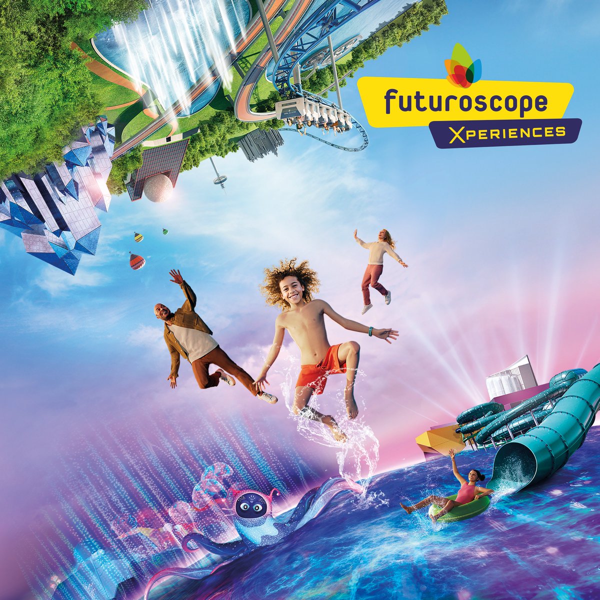 futuroscope's tweet image. Dès le 15 juillet, plongez dans l&apos;Aquascope 🌊 
Dans ce nouveau parc aquatique indoor de 6.000m², vous nagerez au cœur d’un monde inédit aux 1001 couleurs. Ouvert jusqu&apos;à 22h.
Réservez votre billet et votre créneau d&apos;entrée➡️futuroscope.com/fr/reserver