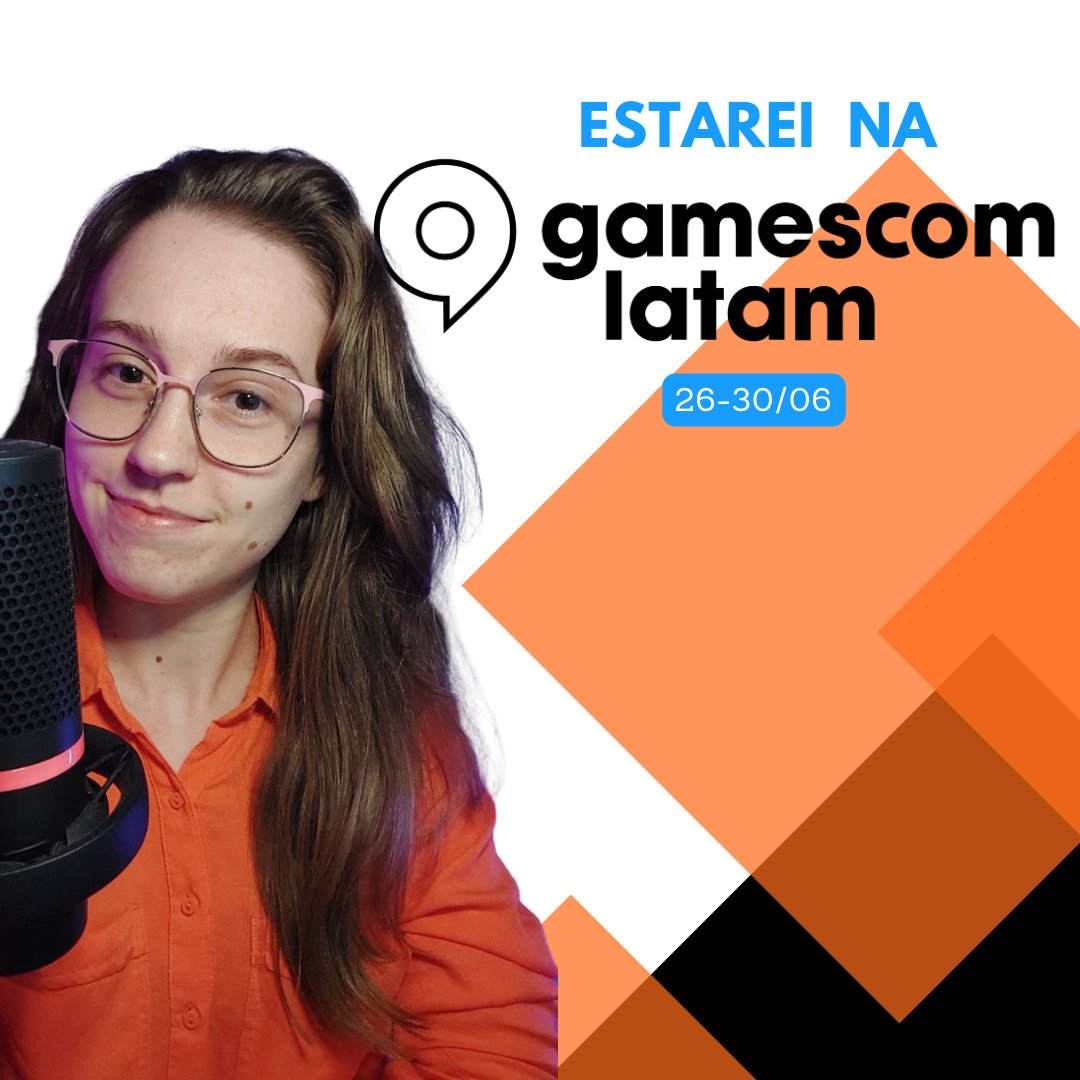 daeanapsi's tweet photo. Venho compartilhar com vocês que estarei presente na gamescom que ocorre esta semana. Durante o evento estarei divulgando a pesquisa e coletando respostas. Mas também fico disponível para quem tiver interesse em bater um papo sobre a pesquisa. Nos vemos lá!😁 https://t.co/jlUWexz0hY