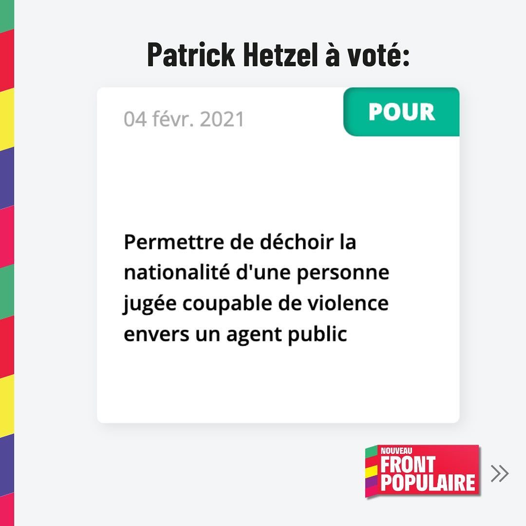 Nouveau Front Populaire 67-07 tweet media