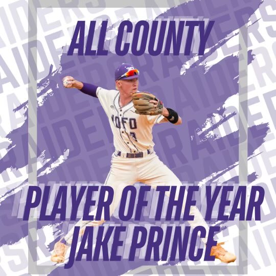 Congratulations ⁦<a href="/JakePrince2024/">Jake Prince</a>⁩ ⁦<a href="/ForsythSports/">FCN Sports</a>⁩ player of the year!
