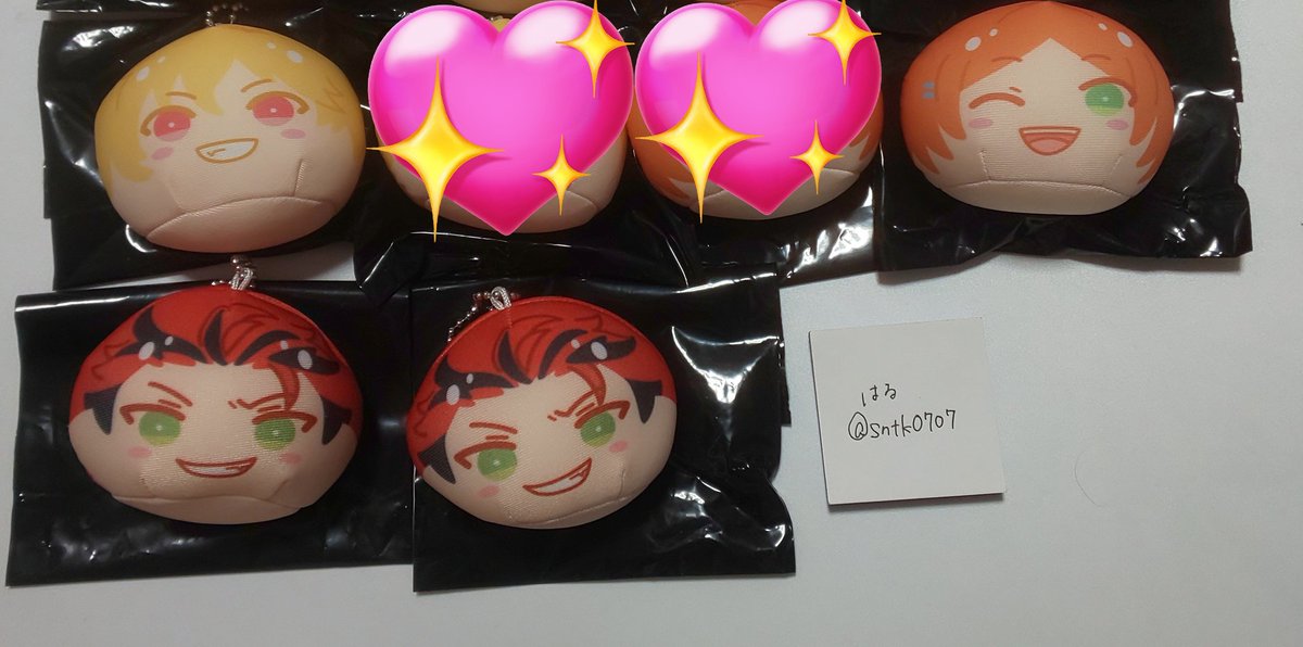 【譲渡】あんスタ おまんじゅう にぎにぎマスコット ねくすと2

譲：なずな･ゆうた･紅郎

求：定価+送料

1点からお譲り可能です。