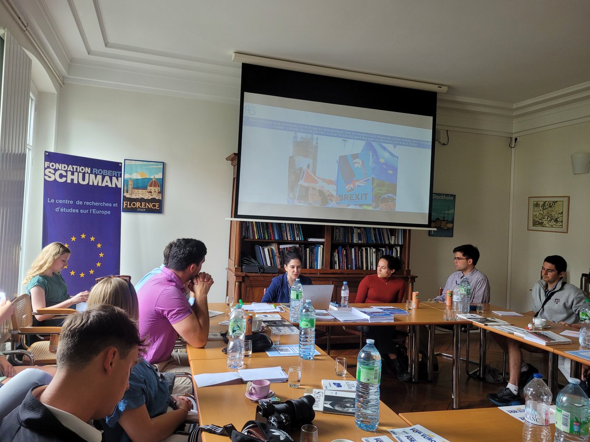 Fondation Schuman (@robert_schuman) on Twitter photo 🇺🇸 🇪🇺 It was a pleasure to welcome, last week, a motivated group of <a href="/TAMU/">Texas A&M University</a> students to Paris for lectures on
- #RobertSchuman & the <a href="/robert_schuman/">Fondation Schuman</a> Foundation's work (🙏<a href="/SBuzmaniuk/">Stefanie Buzmaniuk</a>)
- 🇫🇷-🇩🇪 relations (🙏<a href="/KrpataM/">Krpata Marie</a>)
& a visit to the Quai d'Orsay (🙏<a href="/francediplo/">France Diplomatie 🇫🇷🇪🇺</a>)
<a href="/CIFE_EUstudies/">CIFE</a> 🇺🇸 🇪🇺 It was a pleasure to welcome, last week, a motivated group of <a href="/TAMU/">Texas A&M University</a> students to Paris for lectures on
- #RobertSchuman & the <a href="/robert_schuman/">Fondation Schuman</a> Foundation's work (🙏<a href="/SBuzmaniuk/">Stefanie Buzmaniuk</a>)
- 🇫🇷-🇩🇪 relations (🙏<a href="/KrpataM/">Krpata Marie</a>)
& a visit to the Quai d'Orsay (🙏<a href="/francediplo/">France Diplomatie 🇫🇷🇪🇺</a>)
<a href="/CIFE_EUstudies/">CIFE</a>
