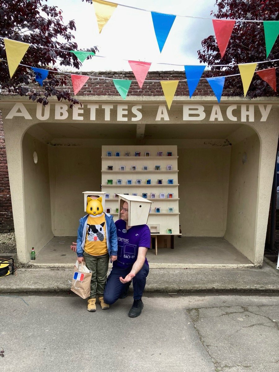 Retour sur l’événement de ce week-end à Bachy ! Une trentaine d’aubettes ont été fabriquée à l’occasion d’un concours 🏆 puis ont été exposées lors de la ducasse 🎭
Merci et félicitations à tous les participants ! 👏🤩
🤝<a href="/ENSAPLille/">ENSAP Lille</a>