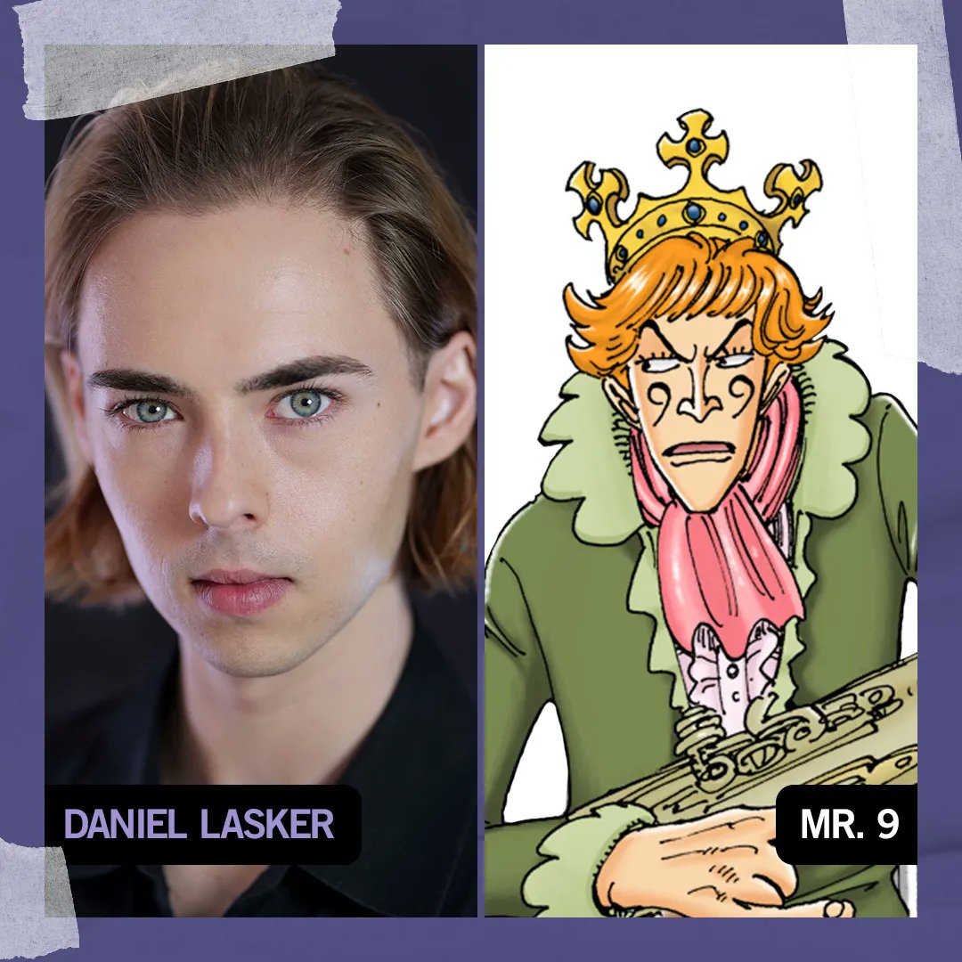 EXCLUSIVE: “Raised by Wolves” actor Daniel Lasker will play Mr. 9 in Netflix's "One Piece" Season 2. wp.me/pc8uak-1lEki3