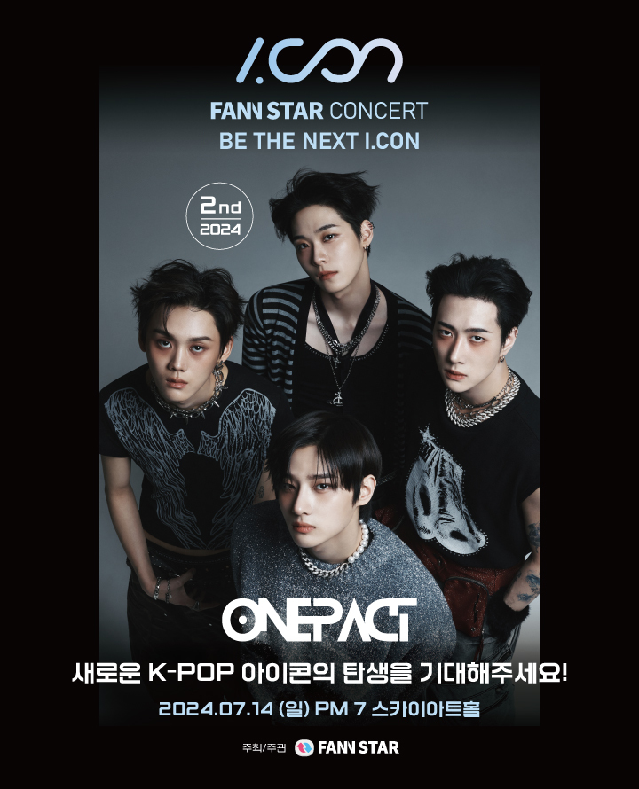 I.CON : FAN N STAR CONCERT (ONEPACT)
📅2024. 07. 14 19:00 (KST)

📌KOR.
fannstar.tf.co.kr/rank/custom/ne…
📌ENG.
en.fannstar.tf.co.kr/rank/custom/ne…
📌CHINA
cn.fannstar.tf.co.kr/rank/custom/ne…
📌JAPAN
jp.fannstar.tf.co.kr/rank/custom/ne… 
📌VIETNAM
vn.fannstar.tf.co.kr/rank/custom/ne…