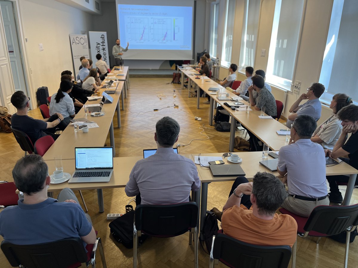 Complexity Science Hub (@cshvienna) on Twitter photo #SupplyChains are the backbone of our #economy but increasingly vulnerable to disruptions. In the past few days, experts and early career researchers have gathered at <a href="/CSHVienna/">Complexity Science Hub</a> to discuss how to make them more resilient, fair, and sustainable with new modeling approaches. #SupplyChains are the backbone of our #economy but increasingly vulnerable to disruptions. In the past few days, experts and early career researchers have gathered at <a href="/CSHVienna/">Complexity Science Hub</a> to discuss how to make them more resilient, fair, and sustainable with new modeling approaches.