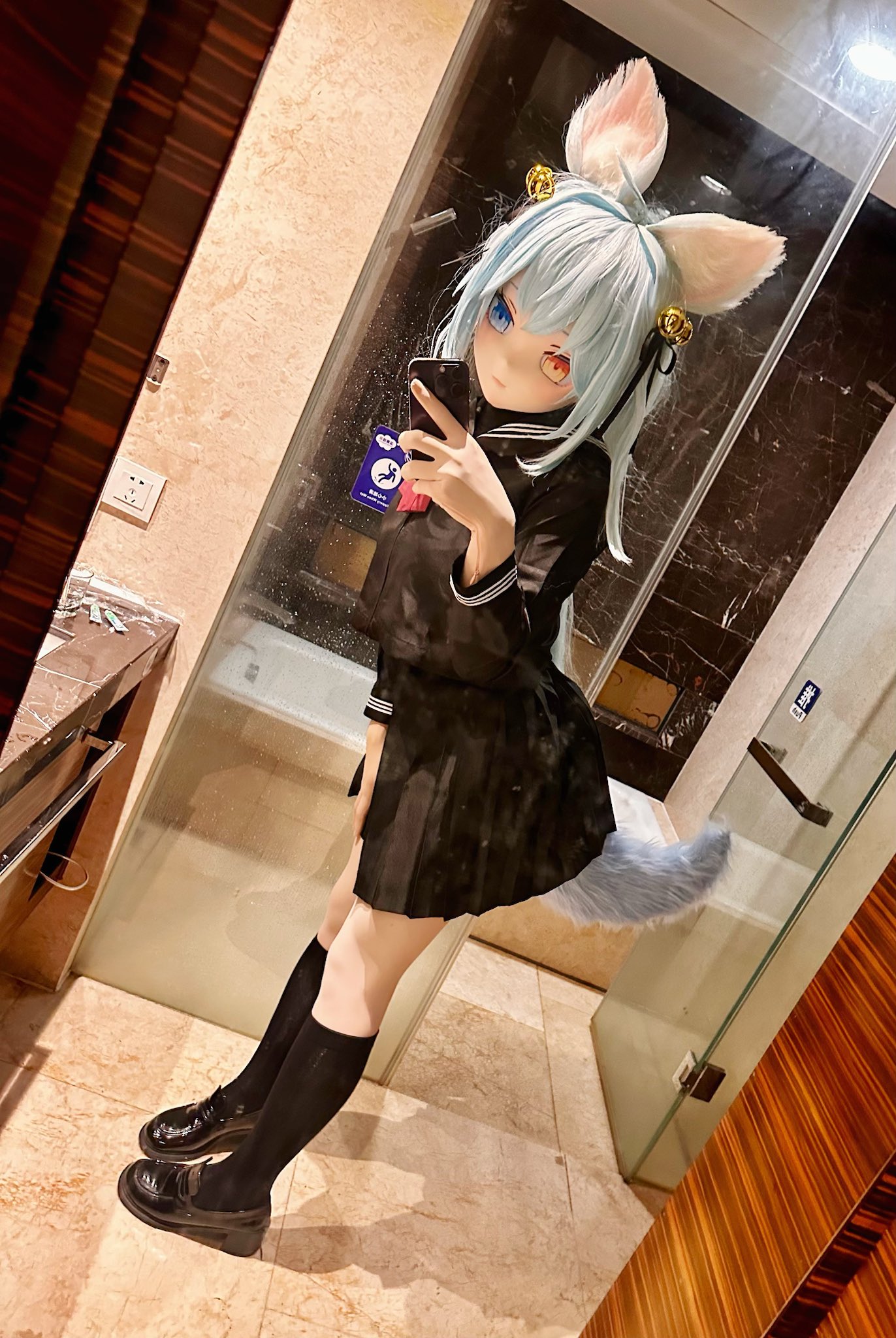 カスタム着ぐるみ面「初◯◯ク」風 カスタム着ぐるみ面「初◯◯ク」風