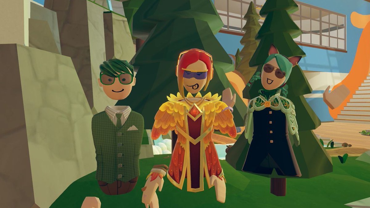 TarapeuticVR's tweet photo. I missed hanging out with my friends!! It's good for the soul! (Met some cool people in the Rec Center also ❤️) #recroom #reccenter #recroomcommunity #vr #freegame https://t.co/oCP4NEFEvA
