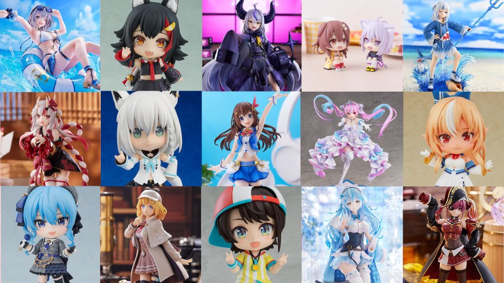 新品未開封　美少女フィギュアセット【１３点】セット　まとめ売り　hololive 📢更新しました】 ✓ホロカ hololive OFFICIAL CARD GAME 予約サイト