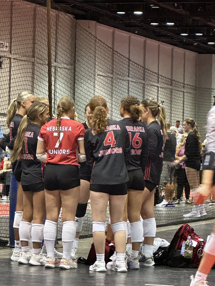 Day 1 of Nationals!  Good luck 17 Black!