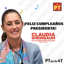 <a href="/DiazCanelB/">Miguel Díaz-Canel Bermúdez</a> <a href="/Claudiashein/">Claudia Sheinbaum Pardo</a> ✴️Desde #Cuba le enviamos muchas felicidades💐 a la presidenta de #MEXICO <a href="/Claudiashein/">Claudia Sheinbaum Pardo</a>.
#DeZurdaTeam_