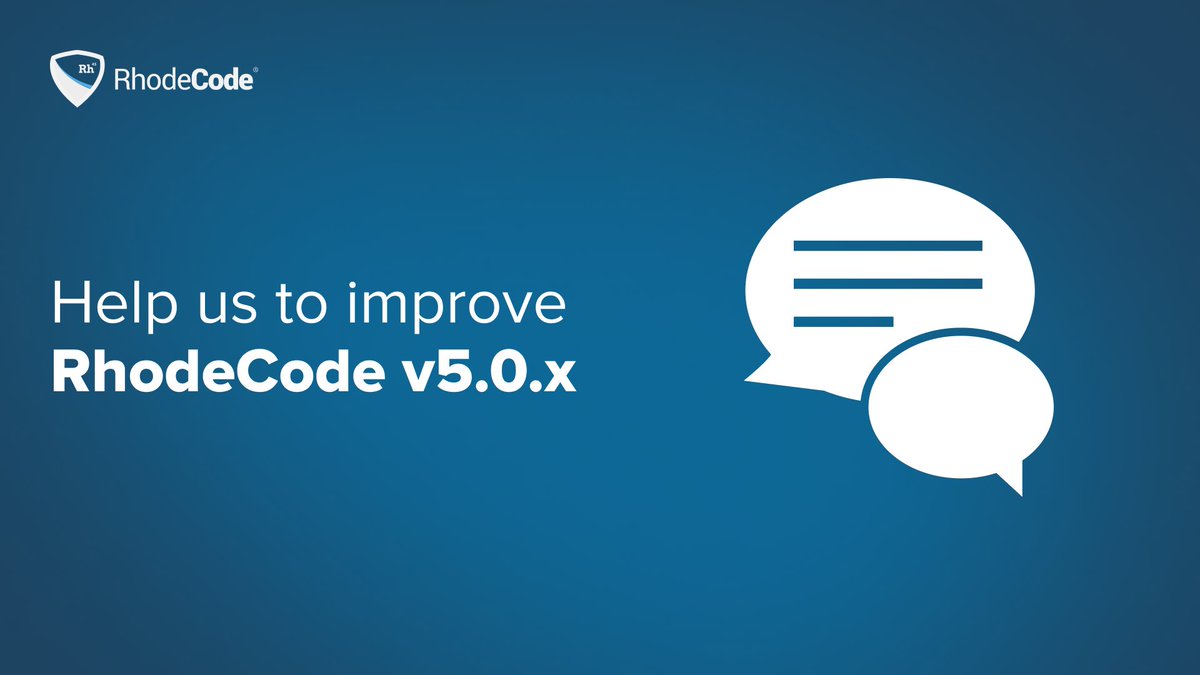 Can you believe it's been over a month since RhodeCode 5.0.0 was released? We've also managed to roll out updates 5.0.1-5.0.3!
So tell us: what's working great and what's not?
Share your feedback here: form.typeform.com/to/hytzZYNX. We're all ears! ✍️
#RhodeCode #Feedback