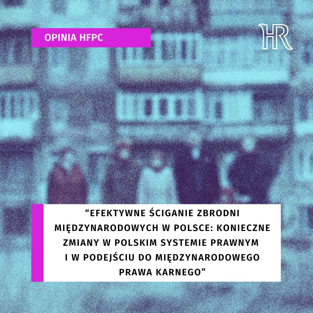 🟣 Polska ma obowiązek ścigać zbrodnie międzynarodowe. To ważne z punktu widzenia bezpieczeństwa, sprawiedliwości i pozycji międzynarodowej naszego kraju. To także istotne z perspektywy osób, które doświadczyły zbrodni popełnionych przez Rosję. Wiele z nich wciąż przebywa w