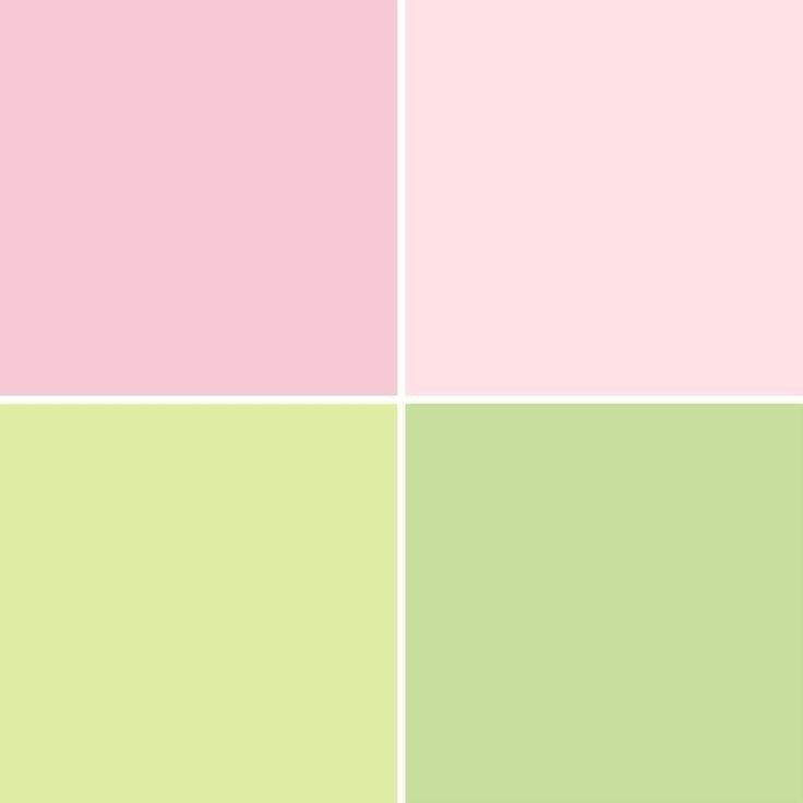 pink and green >>>