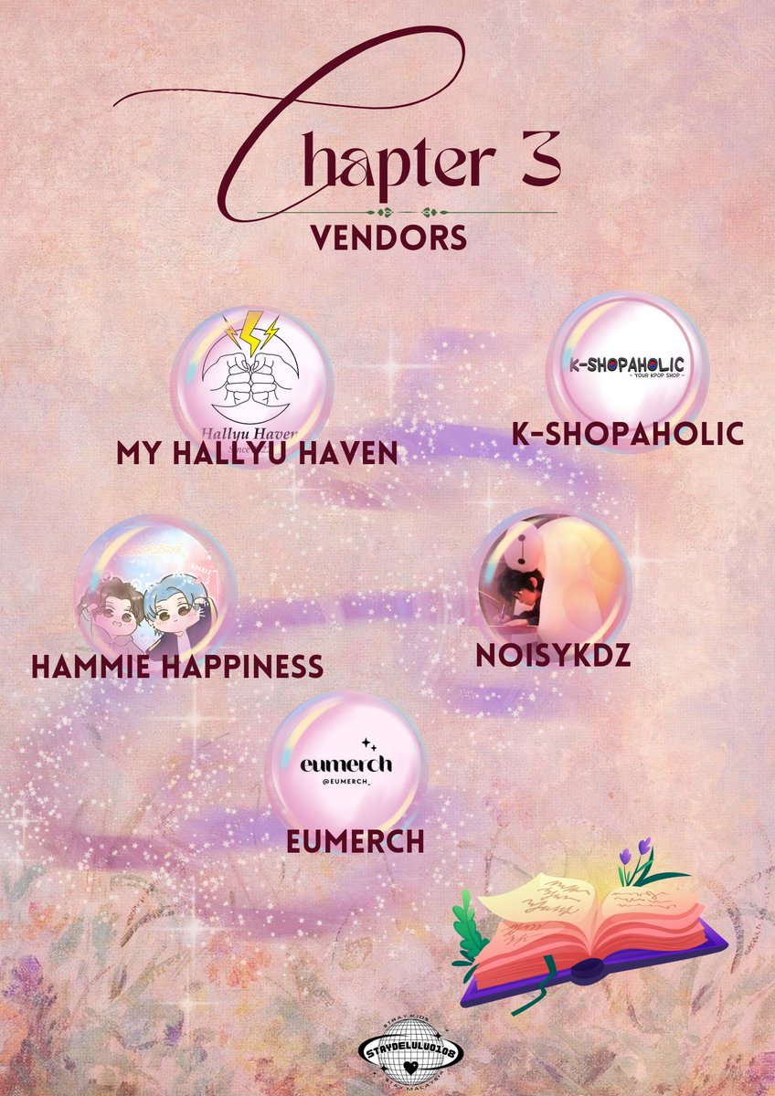 STAYdelulu0108's tweet photo. Annong our beloved STAYs,

Here are the booths open for our festivities this Sunday! 🎊

Are you guys excited?? Stay tuned for more updates! 🥰

P/s: Wanna know the continuation of the Minsung fairytale? Wait for our freebies this Sunday! 😉
#MinsungWhimsicalWonderland https://t.co/TYNXznGPfC