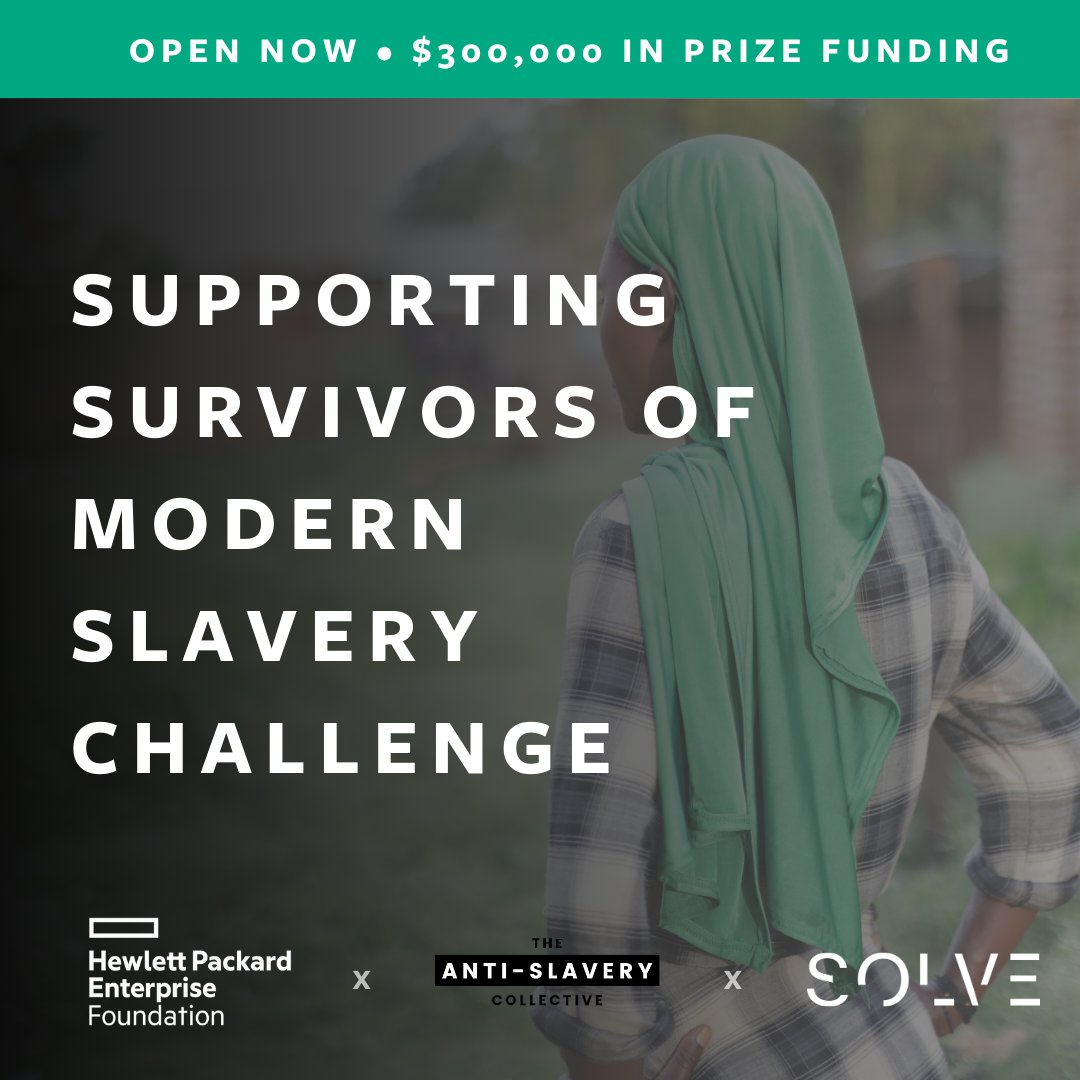 TASC_org's tweet photo. As a judge for the #SupportingSurvivors of #ModernSlavery Challenge, we’re looking for solutions leveraging technology like AI to improve resources &amp; support for survivors as they reintegrate into society. 

Learn more &amp; apply! https://t.co/kVuucMSTB3

@SolveMIT @HPE foundation https://t.co/m0OcNnZgka