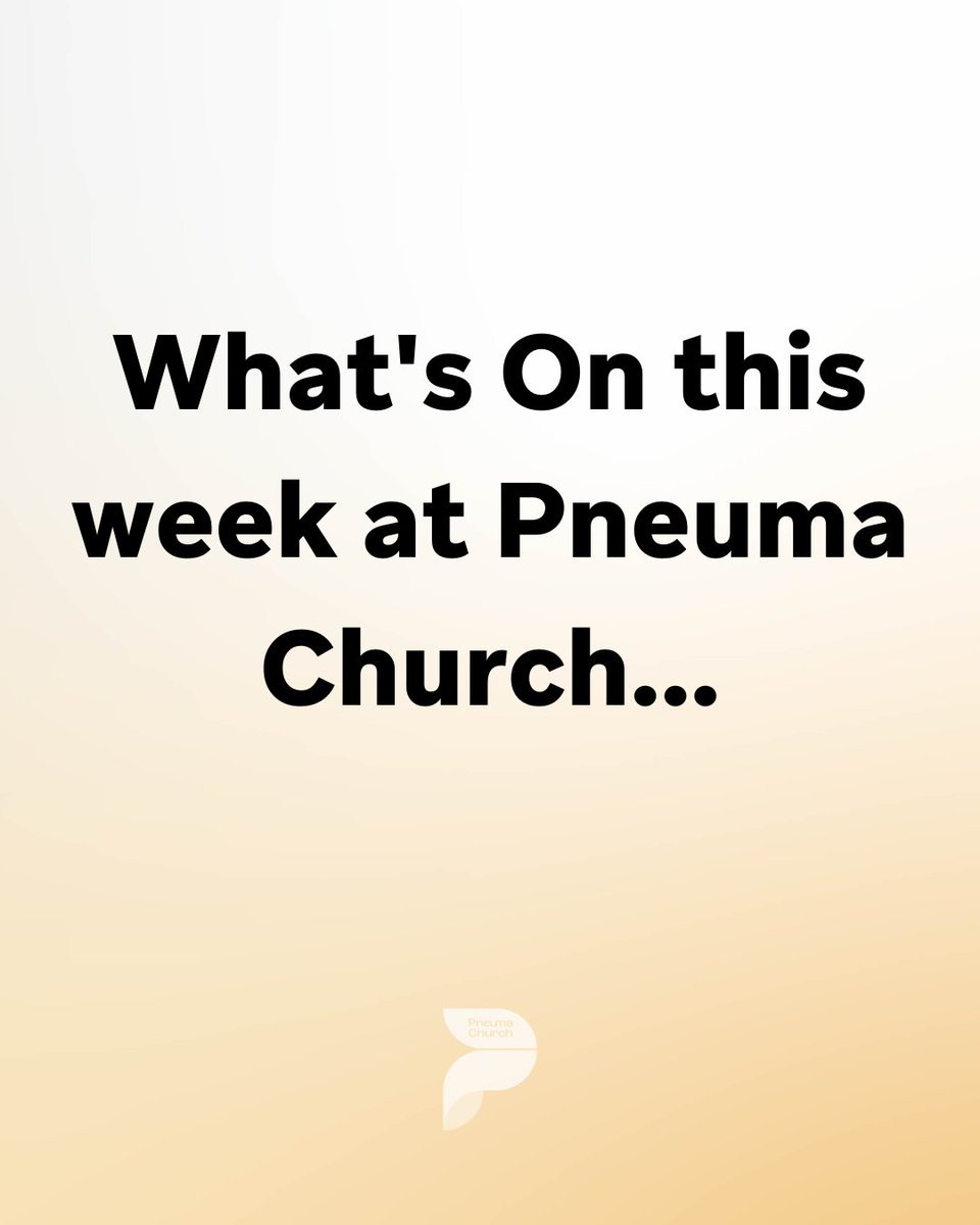 pneumachurchuk's tweet photo. Here's what's happening at Pneuma Church this week….

👕 Monday - Friday, 9:30-12pm: Compassion Projects

📖 Wednesday, 1-2pm: Exploring the Bible at @beehiveashford

☕️ Saturday, 10-12pm: Compassion Cafe

🙌🏼 Sunday, 9:30am: Pneuma Together, followed by Family Feast https://t.co/JHFZyKQpDs