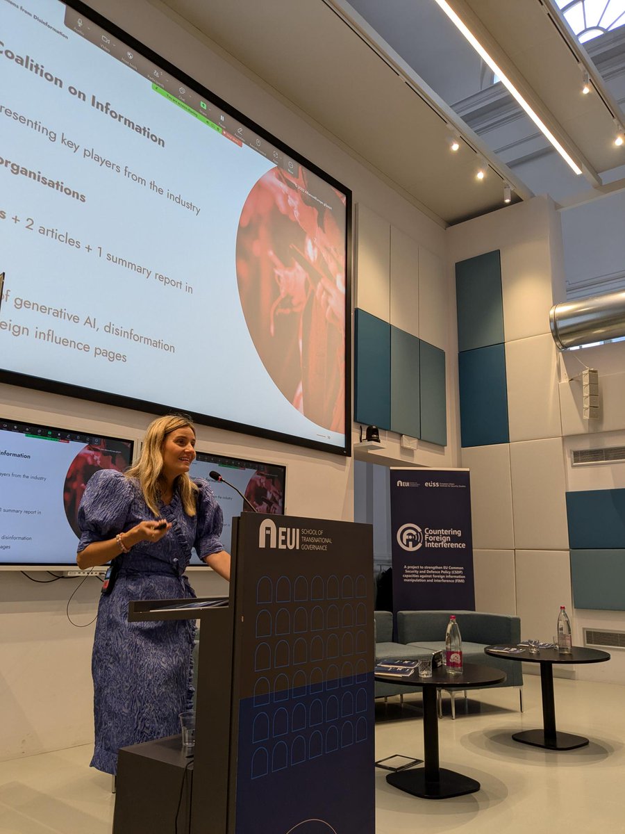 EU Institute for Security Studies (@eu_iss) on Twitter photo #CFI Dialogues Day 2: Tech & interference!
#AI was a hot topic: if it is used to create & spread disinformation, how can it be help to counter it? Glad to hear <a href="/maude_morrison0/">maude</a>, Beth Lambert, <a href="/oanagoga/">Oana Goga</a> & <a href="/andrea_salvi/">Andrea Salvi</a>.
🙏<a href="/MaiaMazurkiewic/">Maia Mazurkiewicz</a> for opening today's session. #CFI Dialogues Day 2: Tech & interference!
#AI was a hot topic: if it is used to create & spread disinformation, how can it be help to counter it? Glad to hear <a href="/maude_morrison0/">maude</a>, Beth Lambert, <a href="/oanagoga/">Oana Goga</a> & <a href="/andrea_salvi/">Andrea Salvi</a>.
🙏<a href="/MaiaMazurkiewic/">Maia Mazurkiewicz</a> for opening today's session.