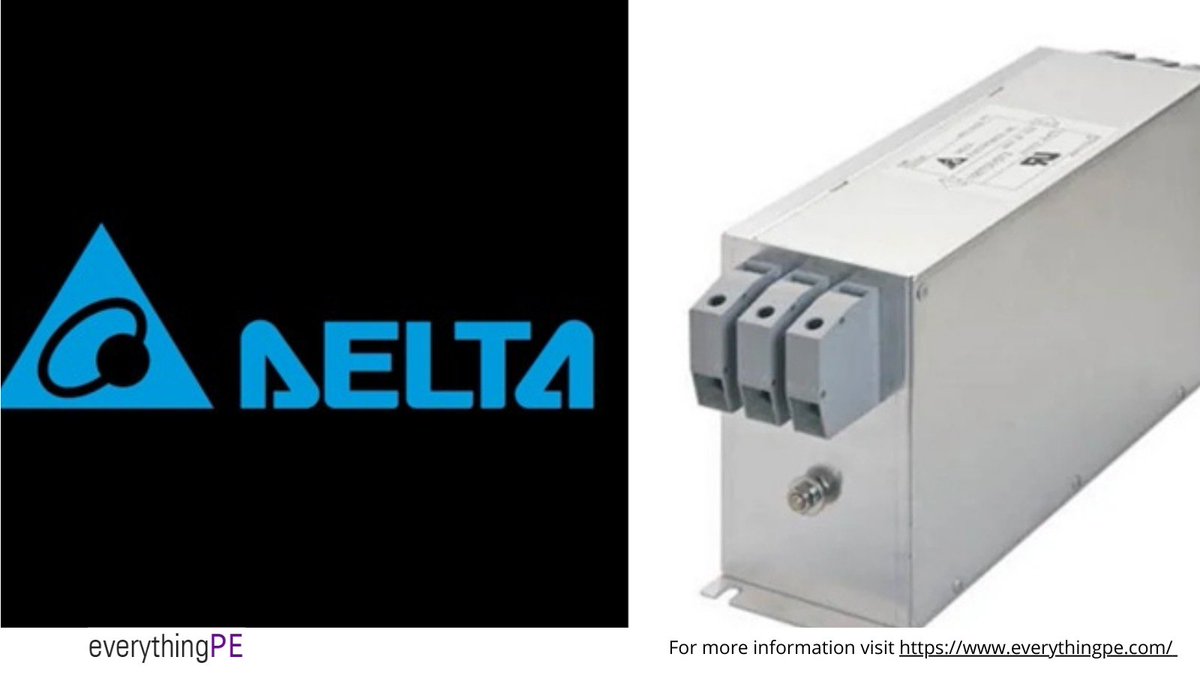 everything_PE_'s tweet image. Presenting Three-Phase EMI Filter from Delta Electronics Americas for Robotics Applications

Learn more: ow.ly/7YuB50SoYu0

#emi #filter #ups #automative #robotics #electronicscomponents#products #datasheet #quotation #manufacturing #deltaelectronics