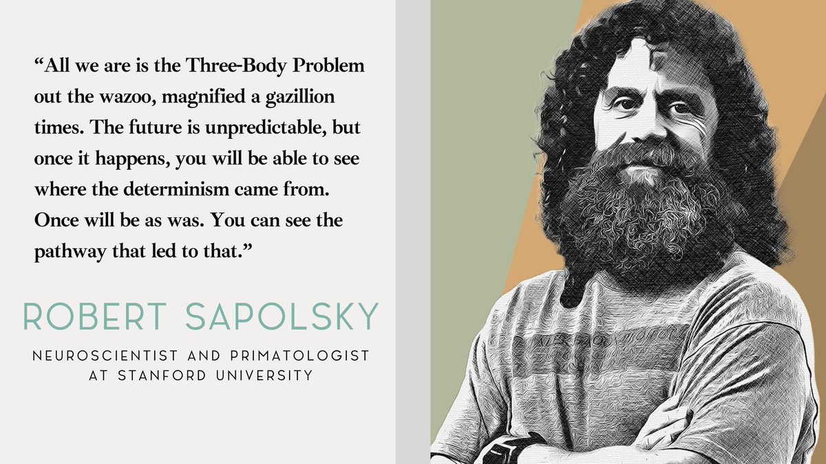 The_Doctors_Art's tweet photo. On our latest episode, we spoke with #neuroscientist and #primatologist Dr. Robert Sapolsky about why he believes #FreeWill does not exist and what it means to live well in a world without it.
🎧Listen on Apple (https://t.co/kmwRsVMGfU) or Spotify (https://t.co/rygEfiVLz2)
@StanfordMed 
#MedTwitter #MedicalHumanities #Determinism #Philosophy #Psychology #HumanBehavior