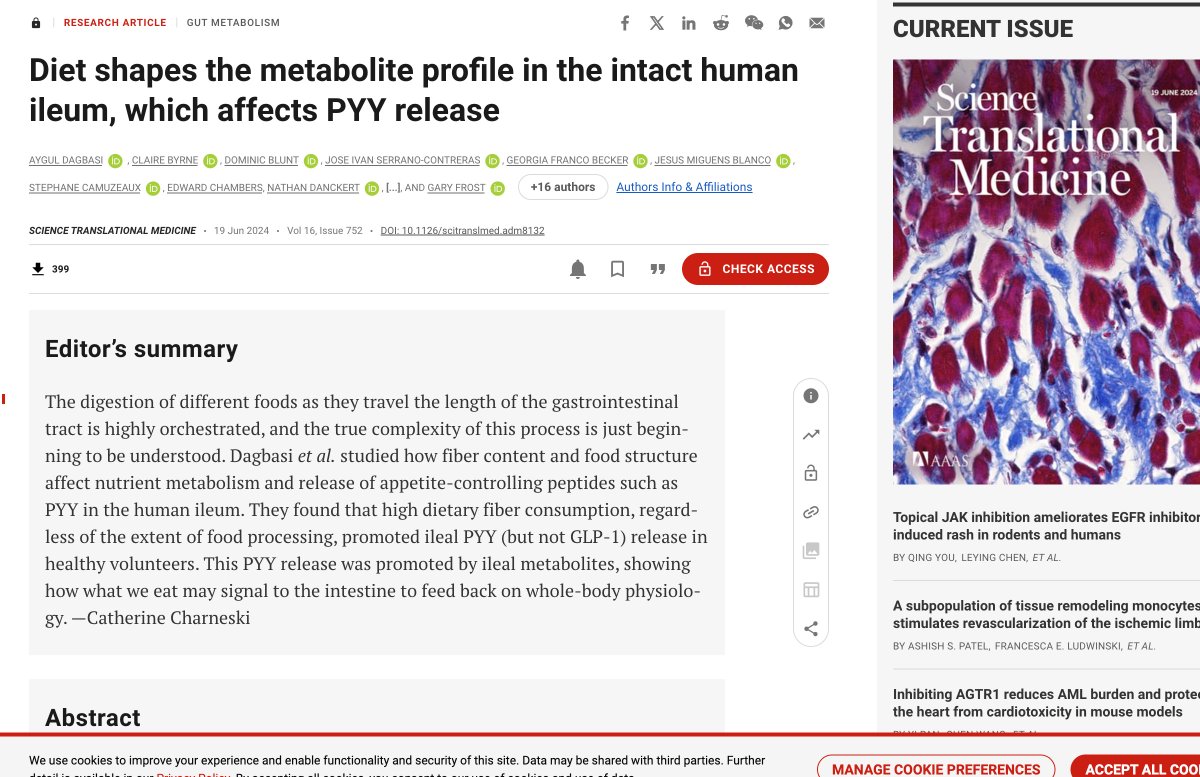 AygulDagbasi's tweet image. Please see the link below for the full version of our paper that has come out last week showing the role of human ileum and dietary fibre in PYY release / appetite regulation
science.org/stoken/author-…