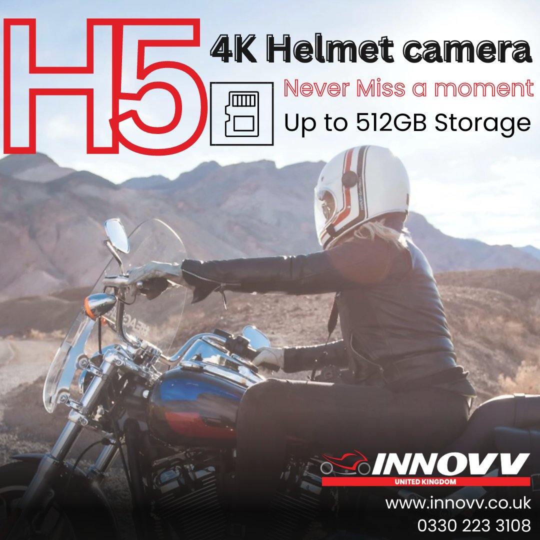 InnovvUk's tweet photo. 🤔Did you know the INNOVV H5 motorcycle helmet camera with an incredible up to 512GB storage capacity! Never miss a moment with this high-performance camera 🔥

 Shop now at https://t.co/iTnhLTrZY0 
 #motorbike #motorcycle #innovv #innovvuk #roadsafety #dashcam https://t.co/D2XqYJBdod
