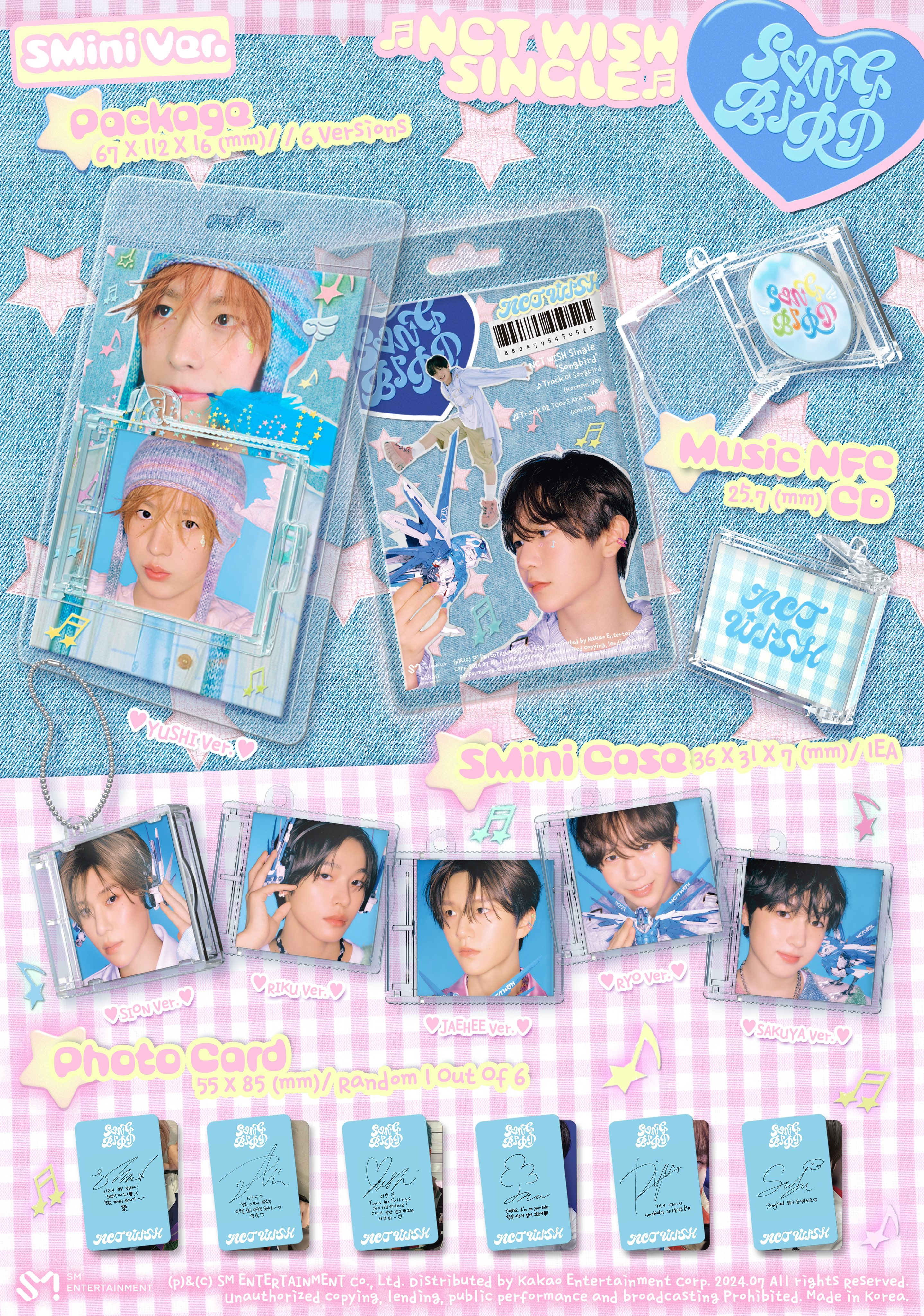 💿 NCT WISH 2nd Japan Single – Songbird – NCTzen BASIC