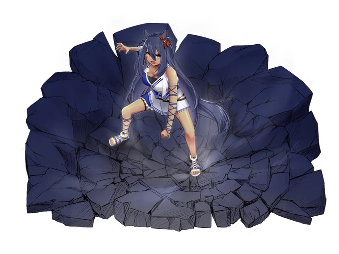 「タイマンだ!!」#ウマ娘 #ヒシアマゾン 
