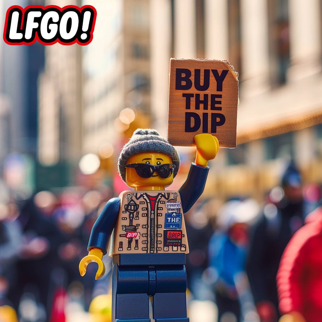 ViKo_Kong's tweet image. Did you buy the dip?

$LFGO

Ive been a part of so many meme coin communities over the past few years and @LFGOcommunity has hands down impressed me the most with their meme game! #dudewithsign #memecoin #lego 

Time to stack more before the bull run! 📈