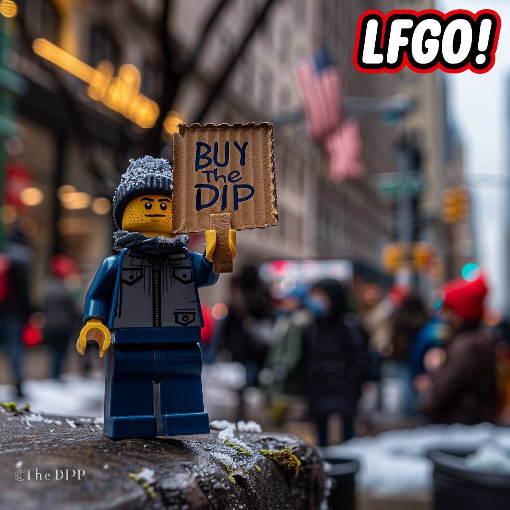 ViKo_Kong's tweet image. Did you buy the dip?

$LFGO

Ive been a part of so many meme coin communities over the past few years and @LFGOcommunity has hands down impressed me the most with their meme game! #dudewithsign #memecoin #lego 

Time to stack more before the bull run! 📈