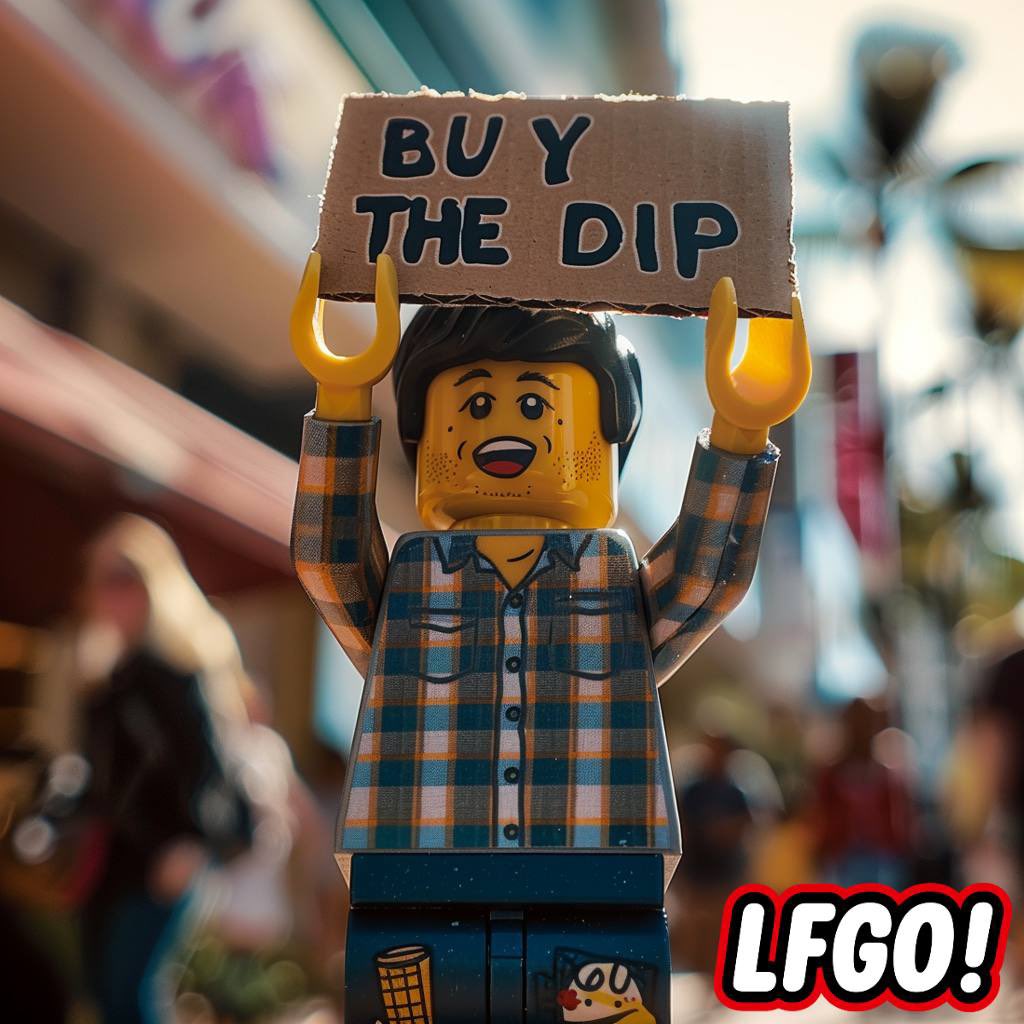 ViKo_Kong's tweet image. Did you buy the dip?

$LFGO

Ive been a part of so many meme coin communities over the past few years and @LFGOcommunity has hands down impressed me the most with their meme game! #dudewithsign #memecoin #lego 

Time to stack more before the bull run! 📈