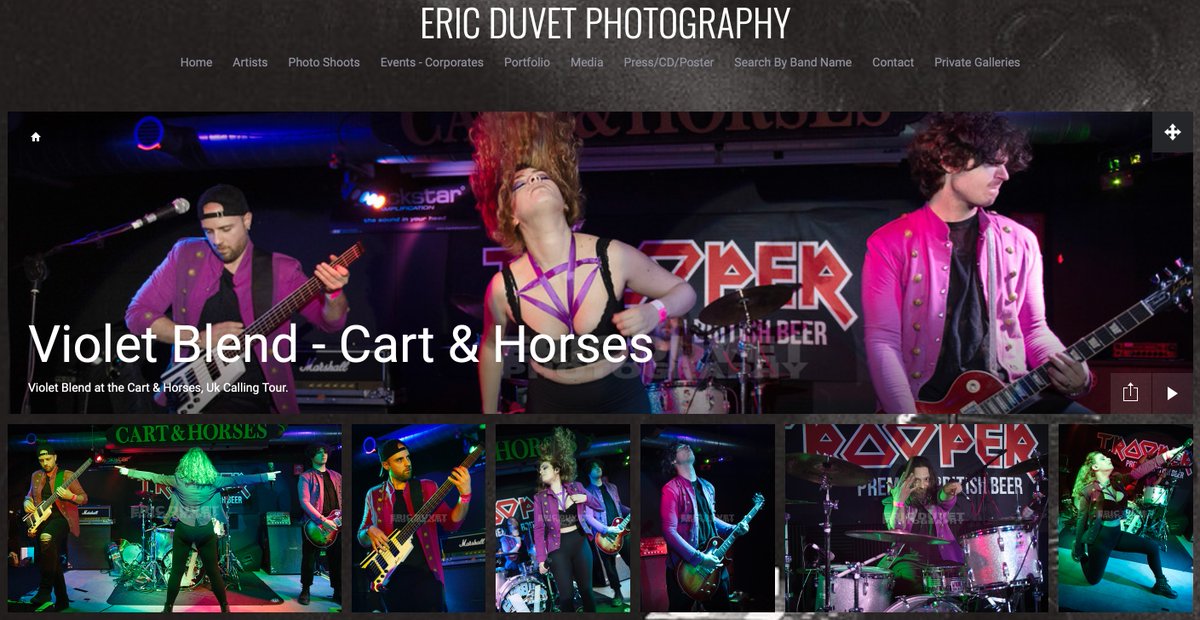 EricDuvetPhotography (@ericduvet) on Twitter photo Link for the "Avant premiere" full set of photos from the #Marv gig of <a href="/VioletBlend/">Violet Blend</a> at <a href="/cart_horsesE15/">Cart & Horses</a>
Thank <a href="/Reach360Promo/">Reach 360 Promotions</a> and <a href="/GuyB_rockshow/">Guy B</a>
ericduvetphotography.com/Last-Updates/V⌠Link for the "Avant premiere" full set of photos from the #Marv gig of <a href="/VioletBlend/">Violet Blend</a> at <a href="/cart_horsesE15/">Cart & Horses</a>
Thank <a href="/Reach360Promo/">Reach 360 Promotions</a> and <a href="/GuyB_rockshow/">Guy B</a>
ericduvetphotography.com/Last-Updates/VâŚ