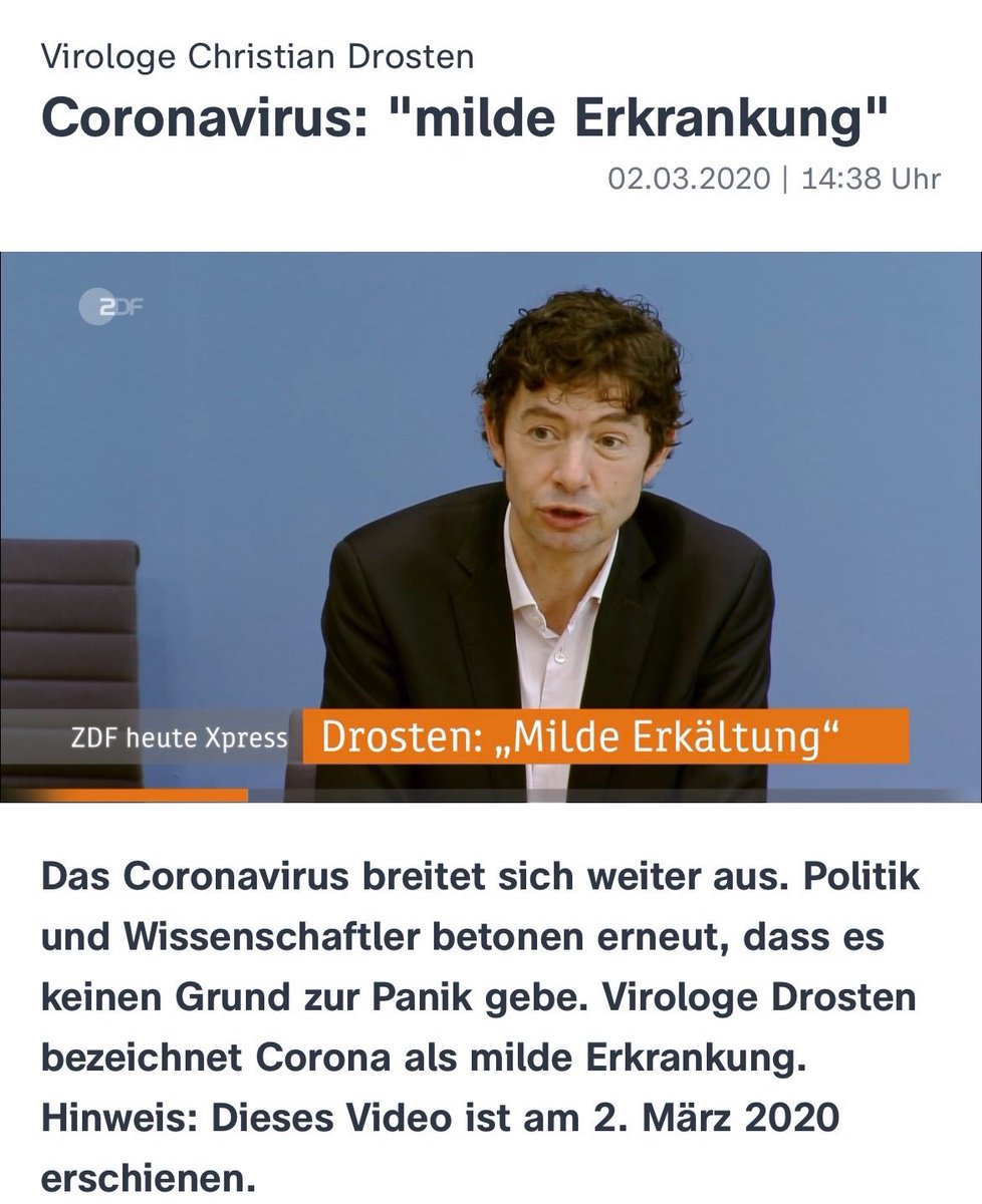 Quo_vadis_BRD's tweet photo. Die Sorge vor einer realistischen Wahrnehmung der Pandemiejahre, abseits von proklamierter Angst & Panik, muss enorm sein:
„Es ärgert mich, wenn so getan wird, als wäre am Anfang schon alles so gewesen wie nach zwei Jahren #Impfprogramm.“
(#Drosten via @SZ, 06/24)
So etwa? https://t.co/lYKPtFBykG