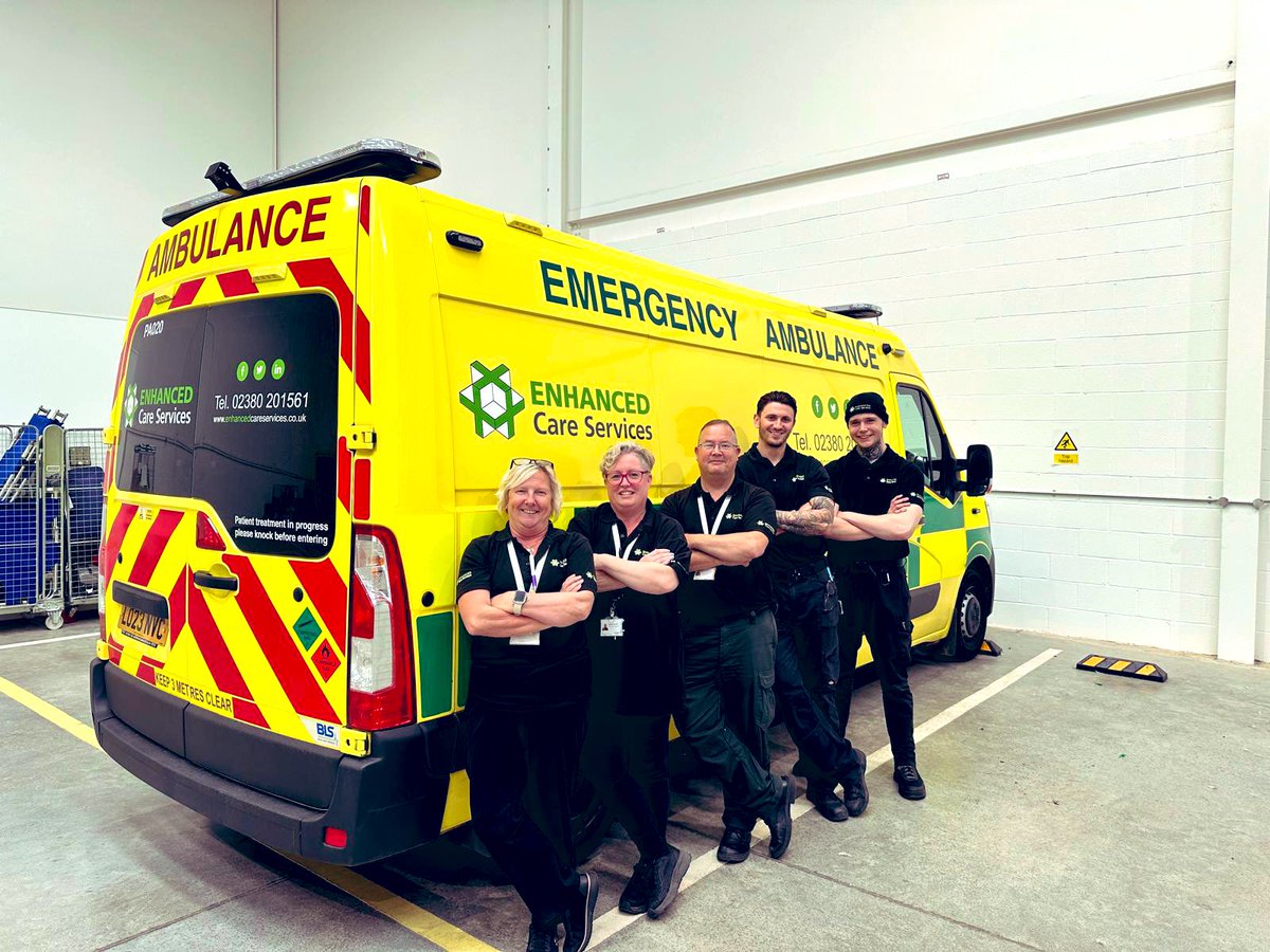 We have a fabulous full-time make ready and logistics team, ensuring our vehicles and equipment remain clean and ready to respond. A friendly and skilled team who are as passionate about our patients as our clinicians. This is  #TeamECS!