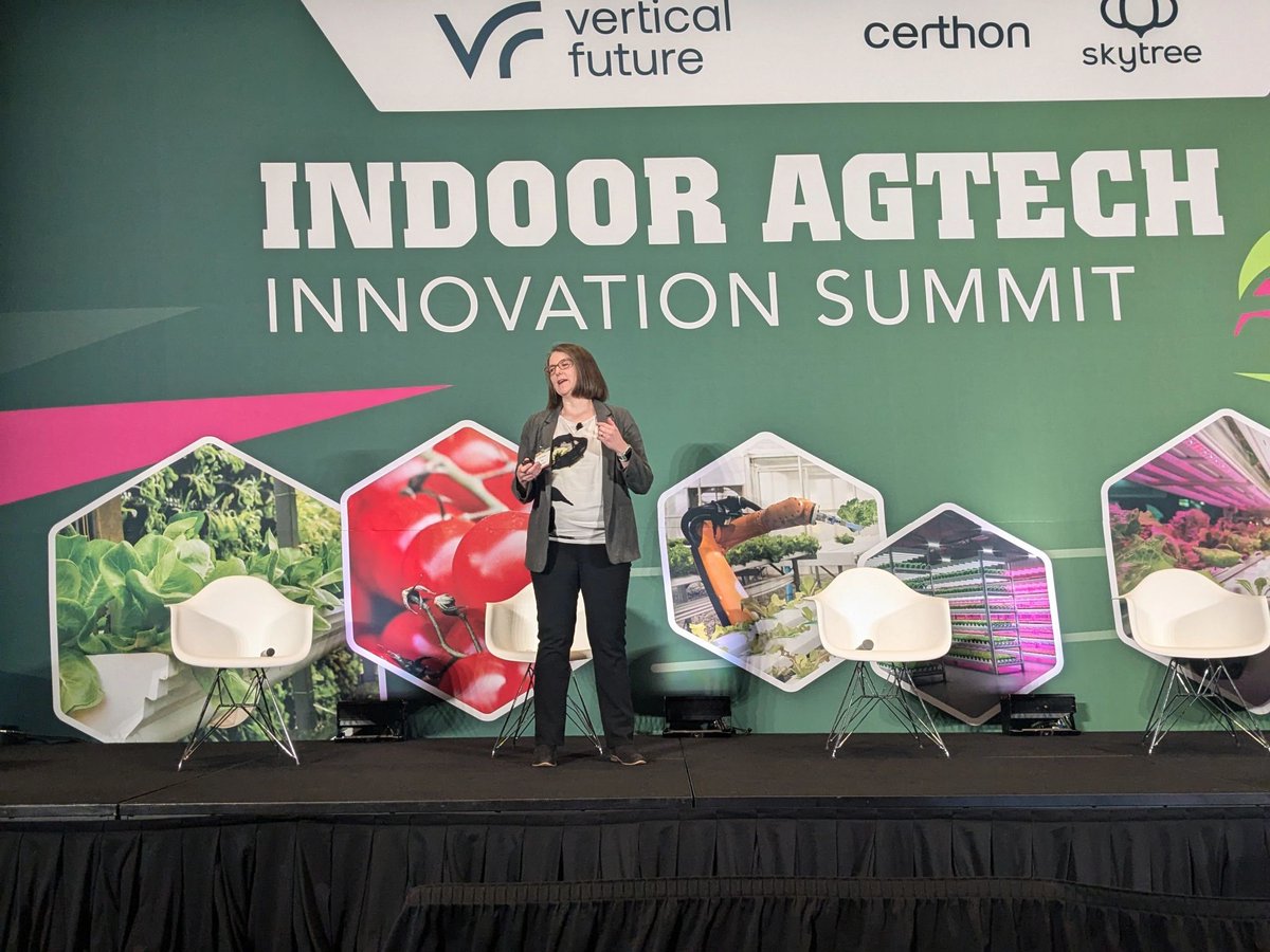 Vertical Future (@vertical_future) on Twitter photo Day 1 of the <a href="/IndoorAgTech/">Indoor AgTech Innovation Summit</a> Innovation Summit Chicago - complete! ✅👏
Huge thanks to all those who attended and participated in our CSO @Jennifer Bromley’s talk and roundtable. We look forward to another action-packed day today - let’s go!! 🙌 Day 1 of the <a href="/IndoorAgTech/">Indoor AgTech Innovation Summit</a> Innovation Summit Chicago - complete! ✅👏
Huge thanks to all those who attended and participated in our CSO @Jennifer Bromley’s talk and roundtable. We look forward to another action-packed day today - let’s go!! 🙌