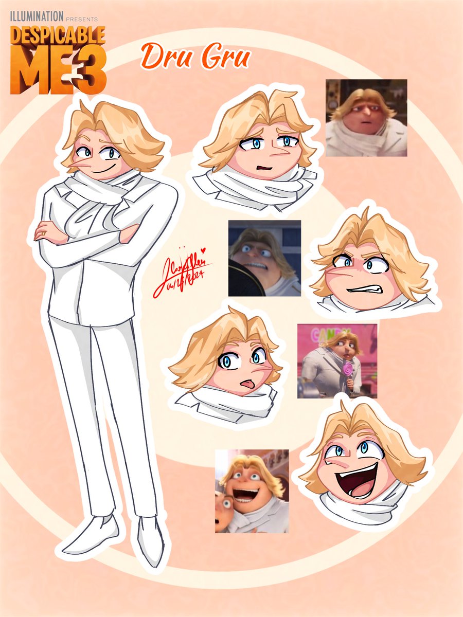 Another #drugru doodles? Well heck yeah! #despicableme3 #fanart, image size:900x1200