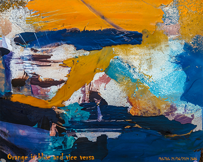 PhiloThilo's tweet image. Orange is blue and vice versa
PhiloThilo 25/06/2024
#digitalart #orangeblue #blueorange #viceversa #philothilo